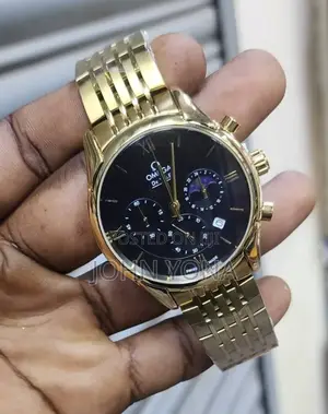 Omega De Ville Gold and Black