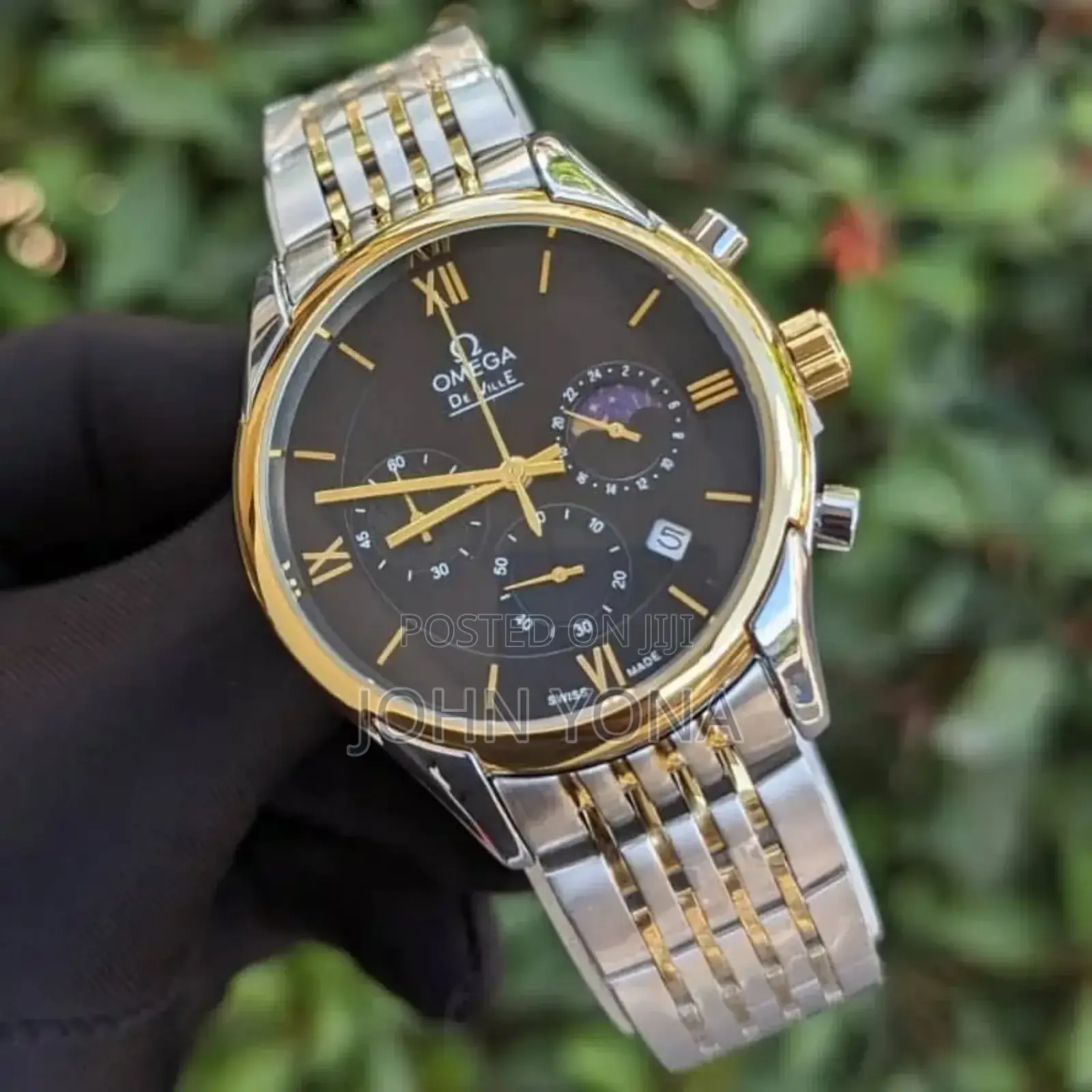 Omega De Ville Gold and Black