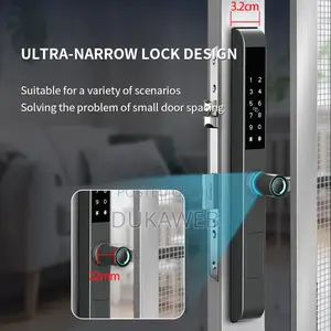 Slim Aluminium Door Smart Lock