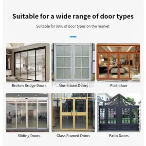Slim Aluminium Door Smart Lock