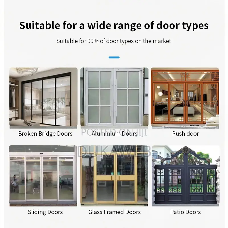 Slim Aluminium Door Smart Lock