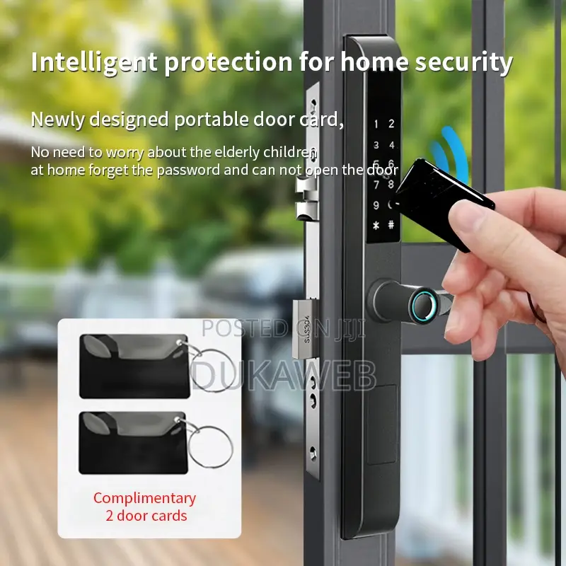 Slim Aluminium Door Smart Lock