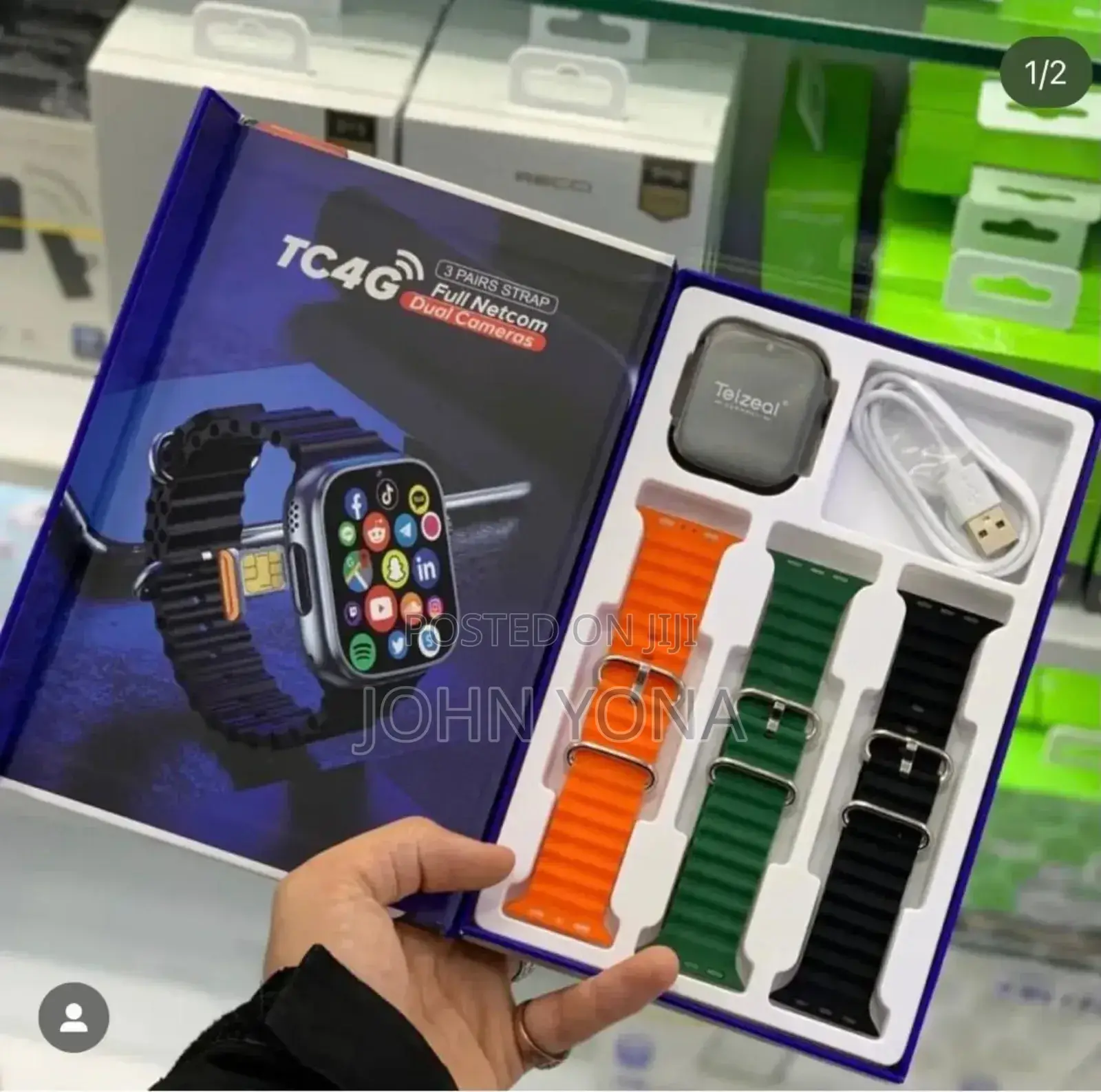 Telzeal Germany Tc4g Smart Watch