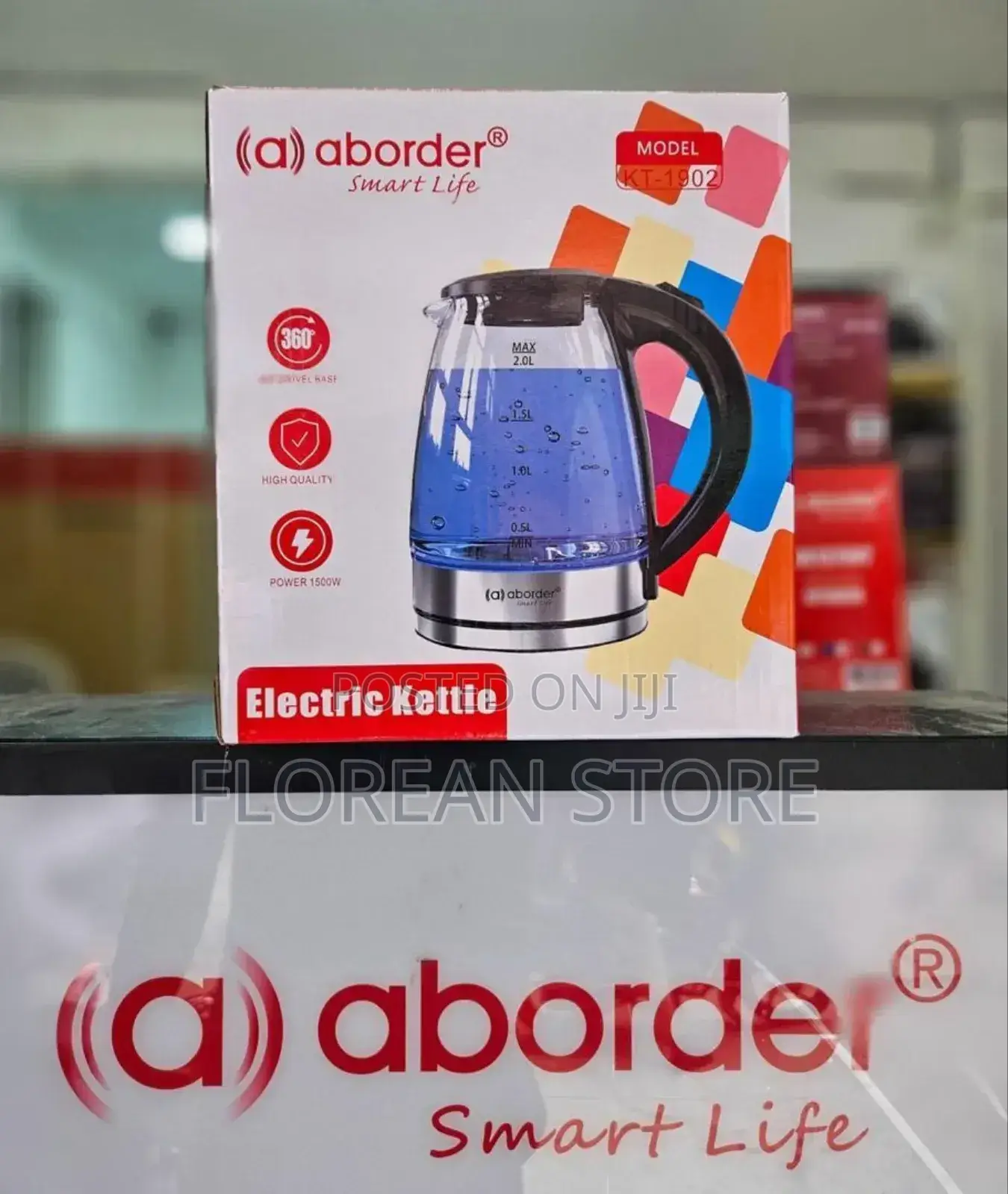 Aborder Electric Glass Kettle