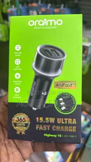 Oraimo Highway 15 Car Charger (Dual)