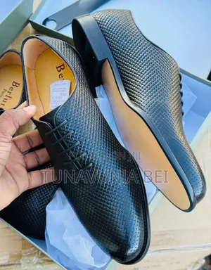 Black  Berluti Classic Men Moccains