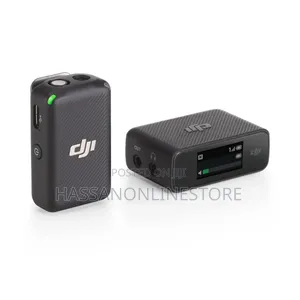 Dji Mic (1 Tx + 1 Rx), Wireless Lavalier Microphone