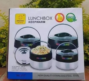 4-Piece Insulated Lunchbox Set
