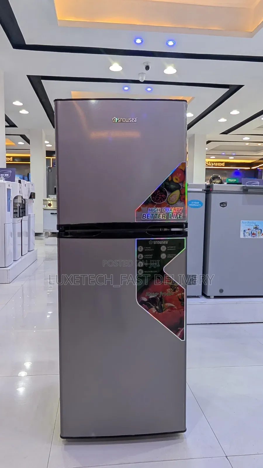 Snowsea Refrigerator 138 Liters Double Door