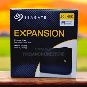 Seagate 20tb Expansion Desktop Usb 3.0 External Hard Drive