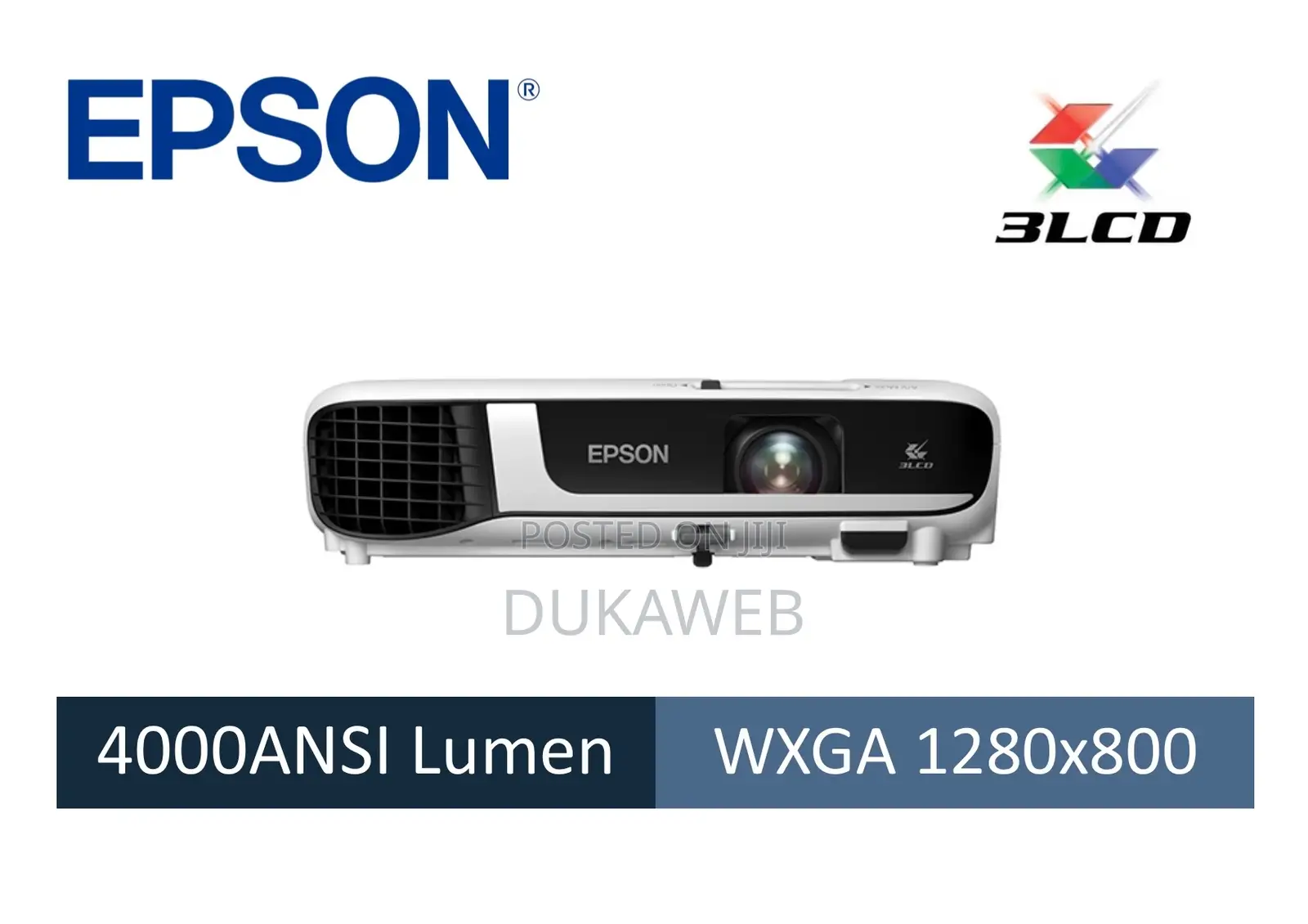 Epson Eb-W52 Portable Multimedia Wxga Projector