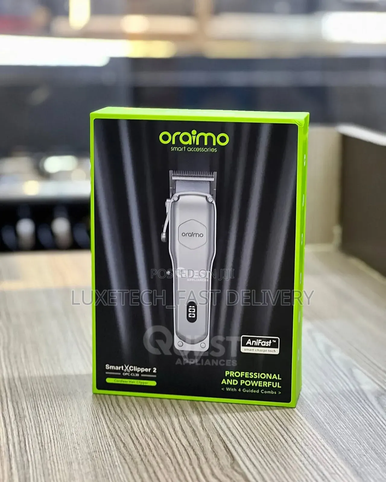 Oraimo Smart Clipper 2 Professional Cordless Hair Clipper