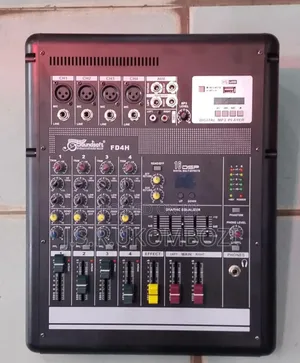 Power Mixer Njia 4 Ya Fan Moja