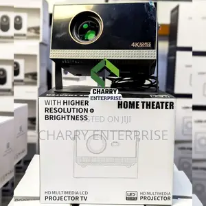  LCD Multimedia Projector 1080hd 120'display Size