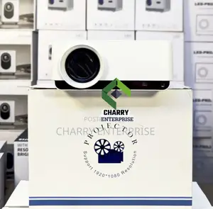 Projector 1080hd 200' Display Size 80lumens Office Home Use