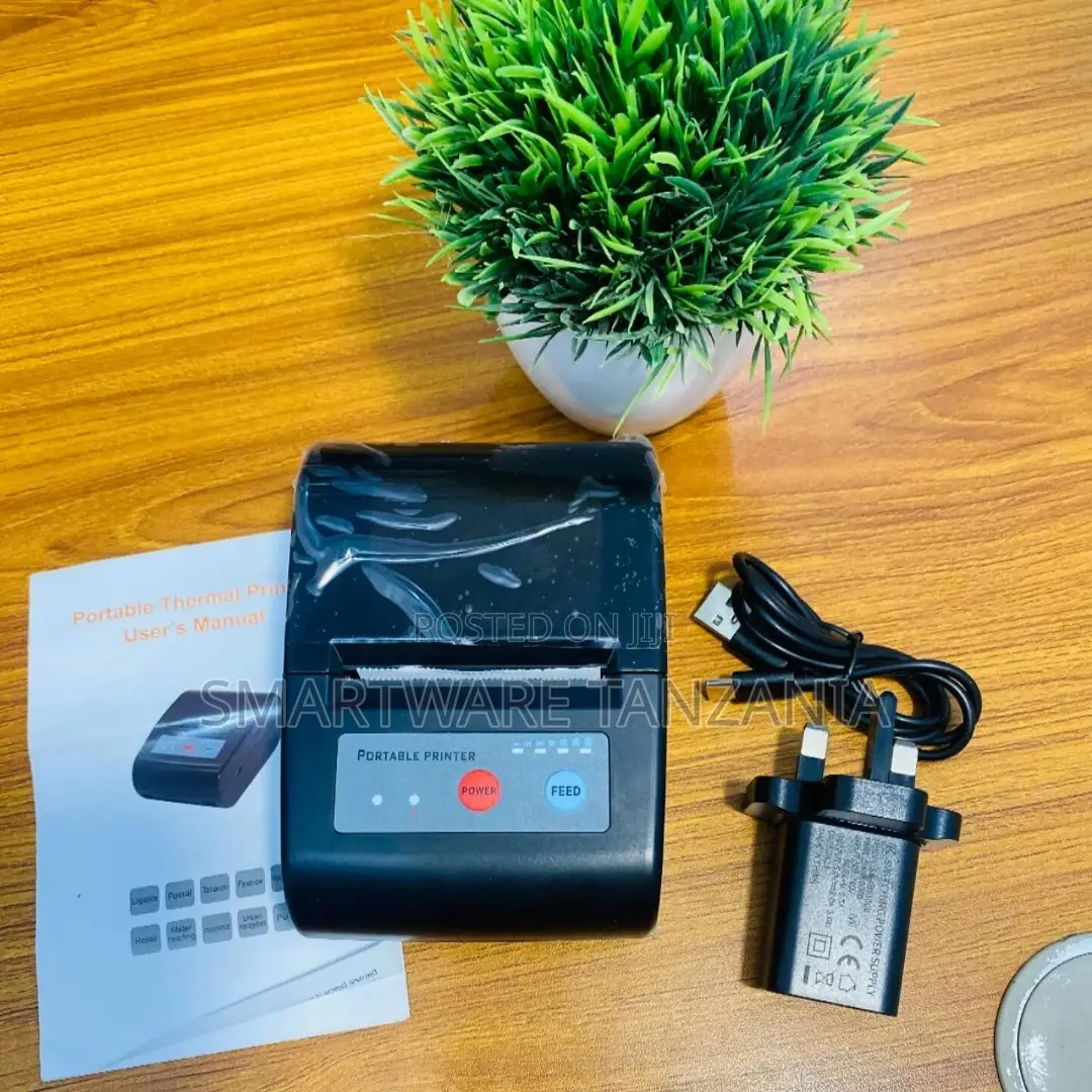 58mm Mini Portable Inkless Thermal Printer Easy to Connect