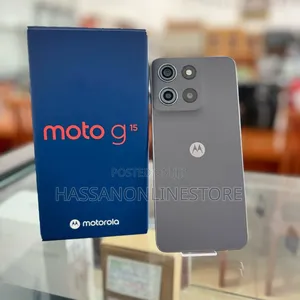 New Motorola Moto G15 256 GB Black