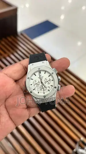Hublot Black and Silver