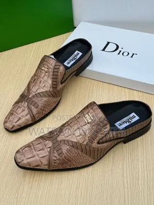 Men's Mister Brand Leather Open Shoes