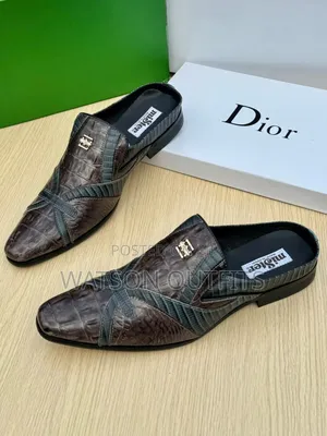 Men's Mister Brand Leather Open Shoes