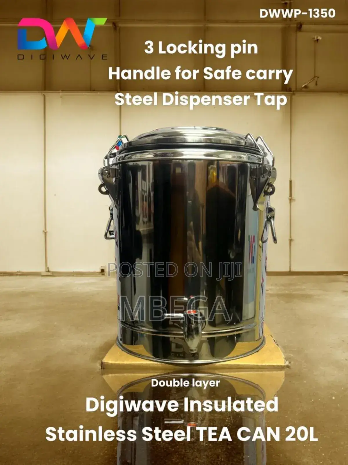 *Insulated Pot 20l