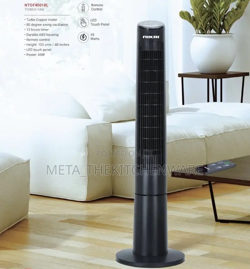 Nikai Tower Fan 45w