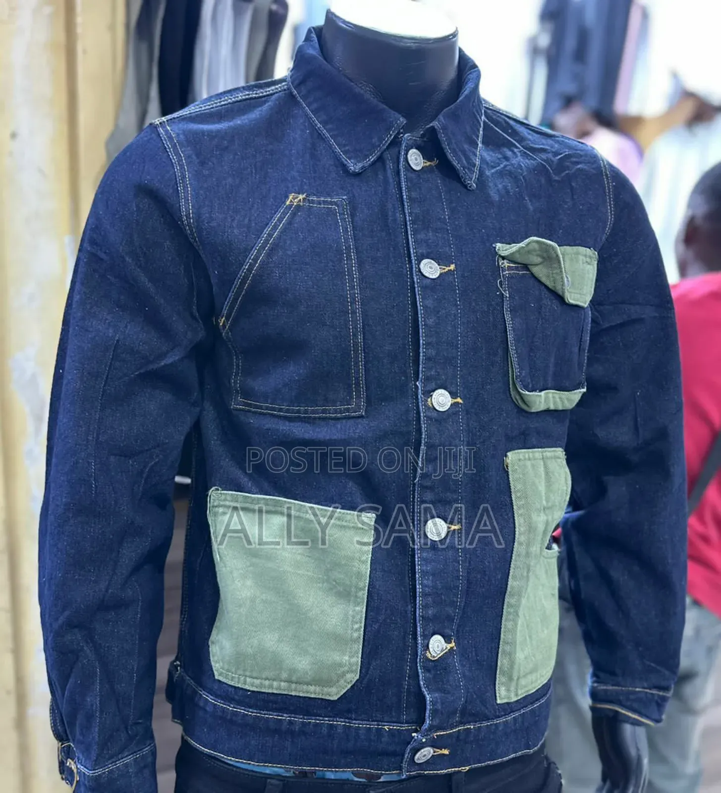 Men's Coats Jeans Chambuu Navyblue