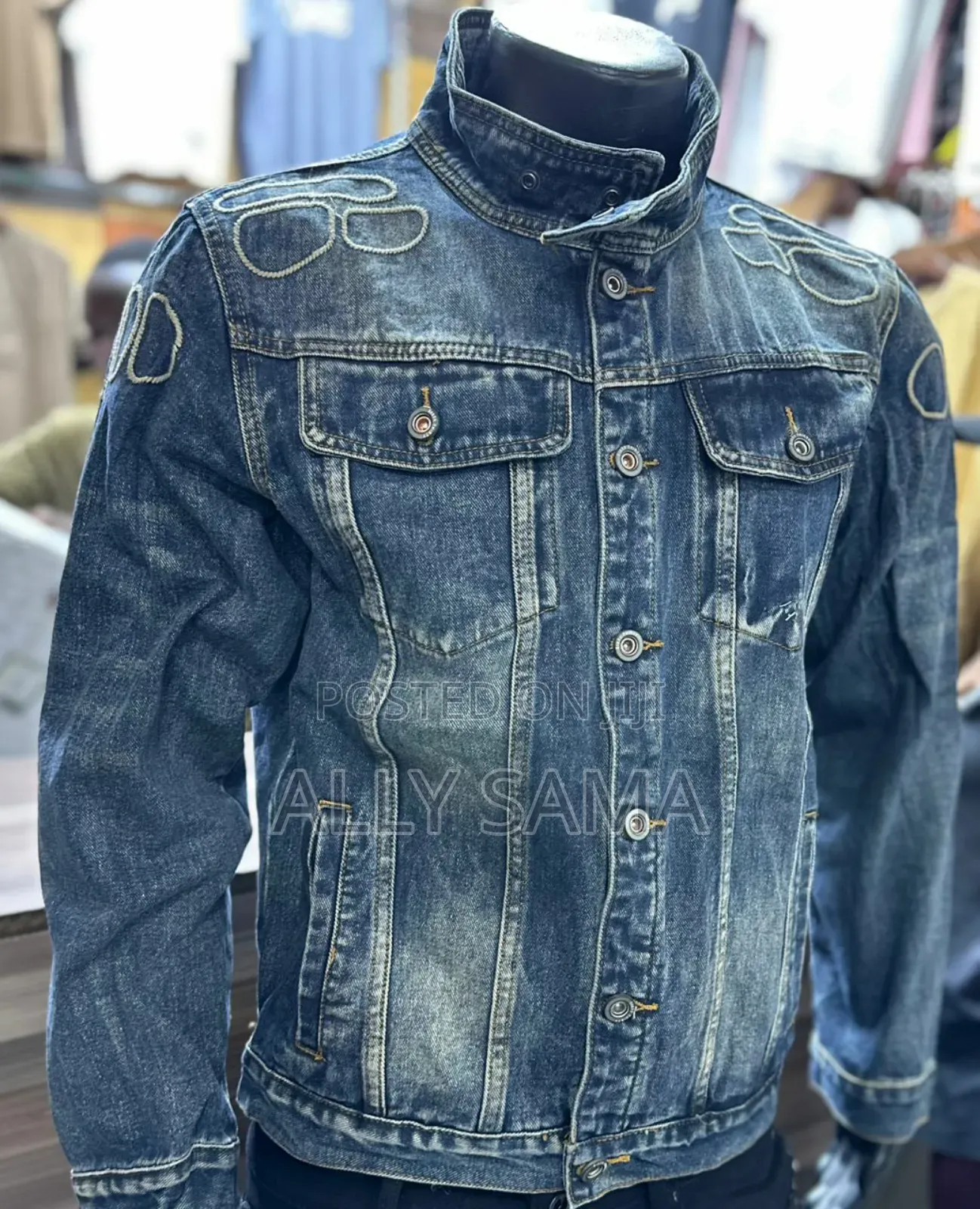 Men's Coats Jeans Chambuu Navyblue