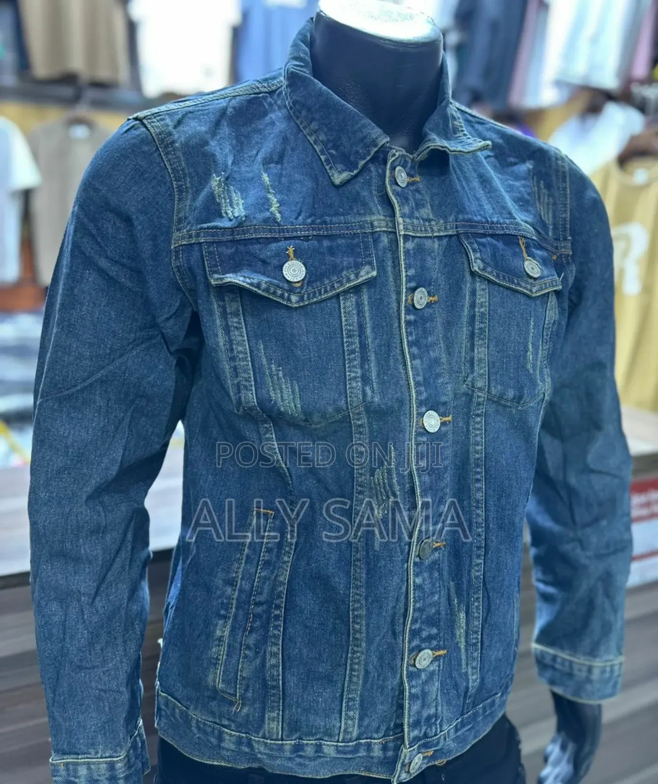 Men's Coats Jeans Chambuu Navyblue