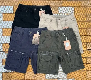 Men's Short Cargo One Color Goodquality