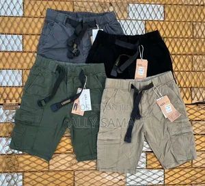 Men's Short Cargo One Color Goodquality