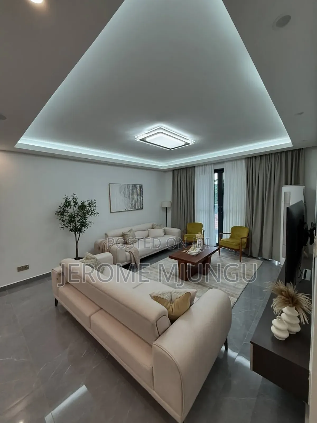 Furnished 3bdrm Apartment in Masaki for rent