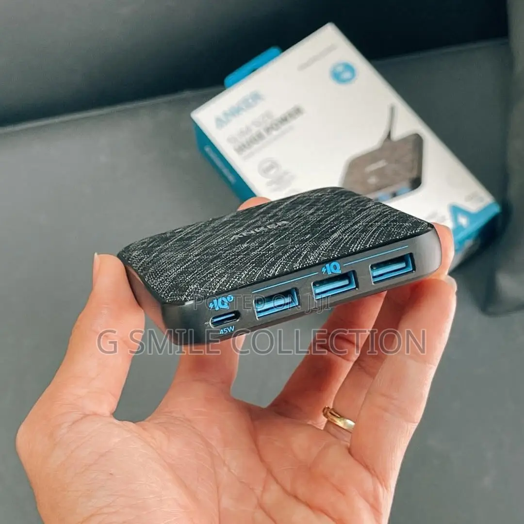 [ Anker Powerport Atom Iii Slim ( 4 Ports ) 65w ]