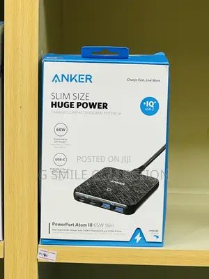 [ Anker Powerport Atom Iii Slim ( 4 Ports ) 65w ]