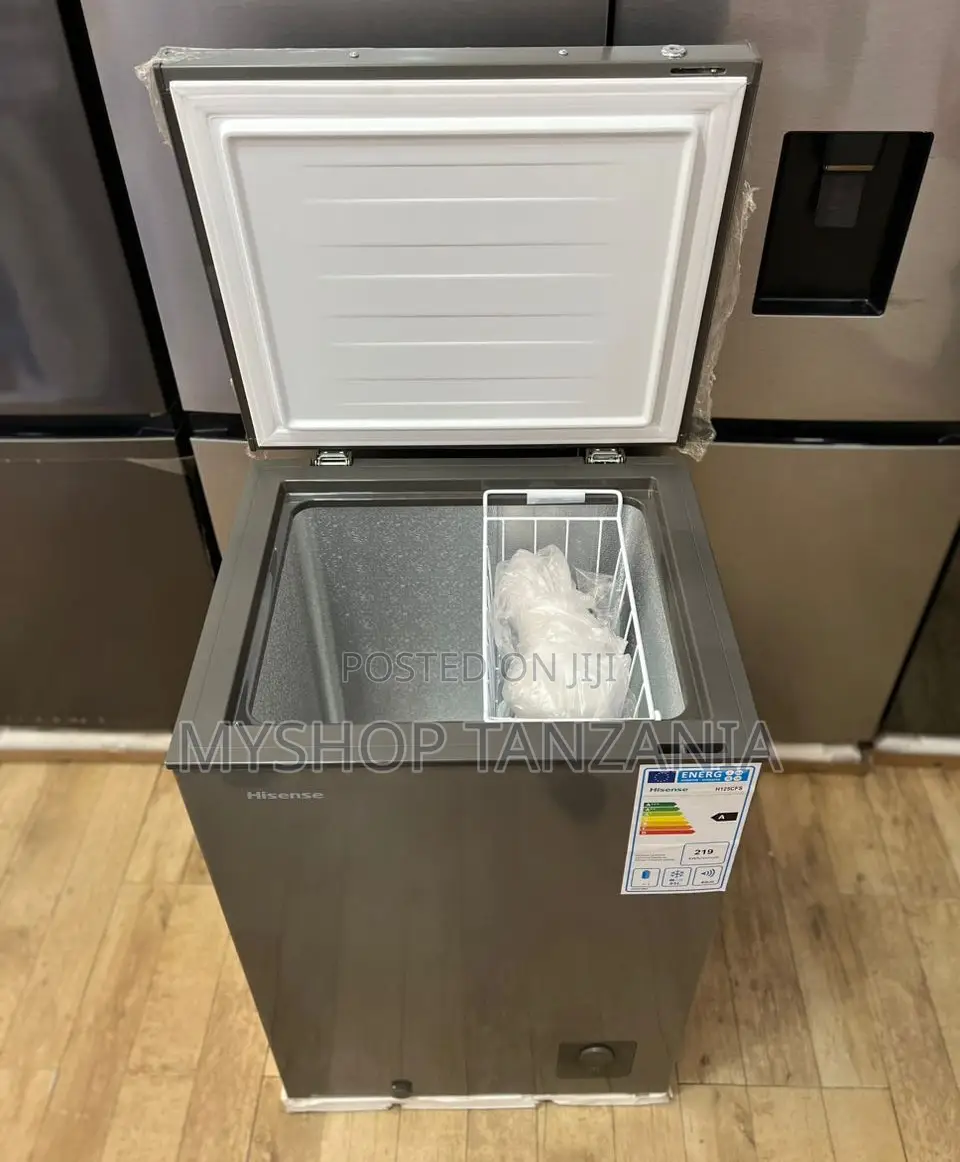 New Hisense 100 Liter Chest Freezer H125cfs Gray