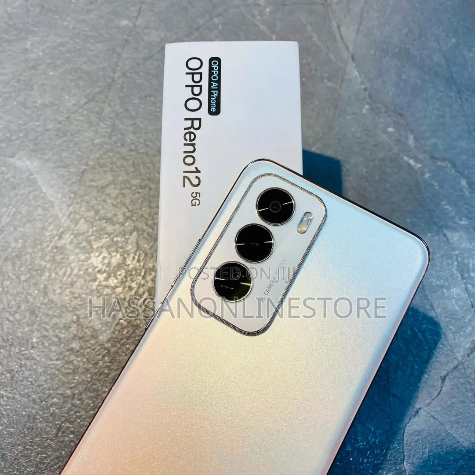 New Oppo Reno 12 5G 256 GB Silver