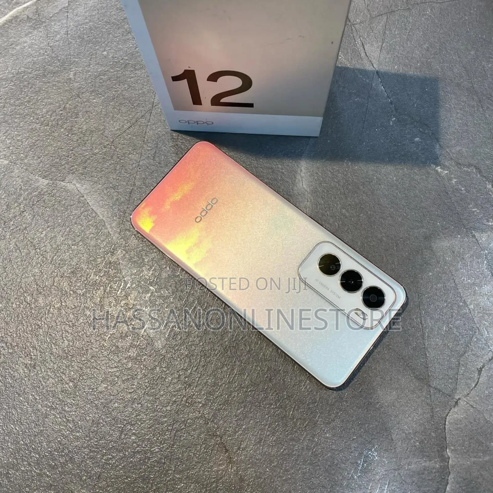 New Oppo Reno 12 5G 256 GB Silver