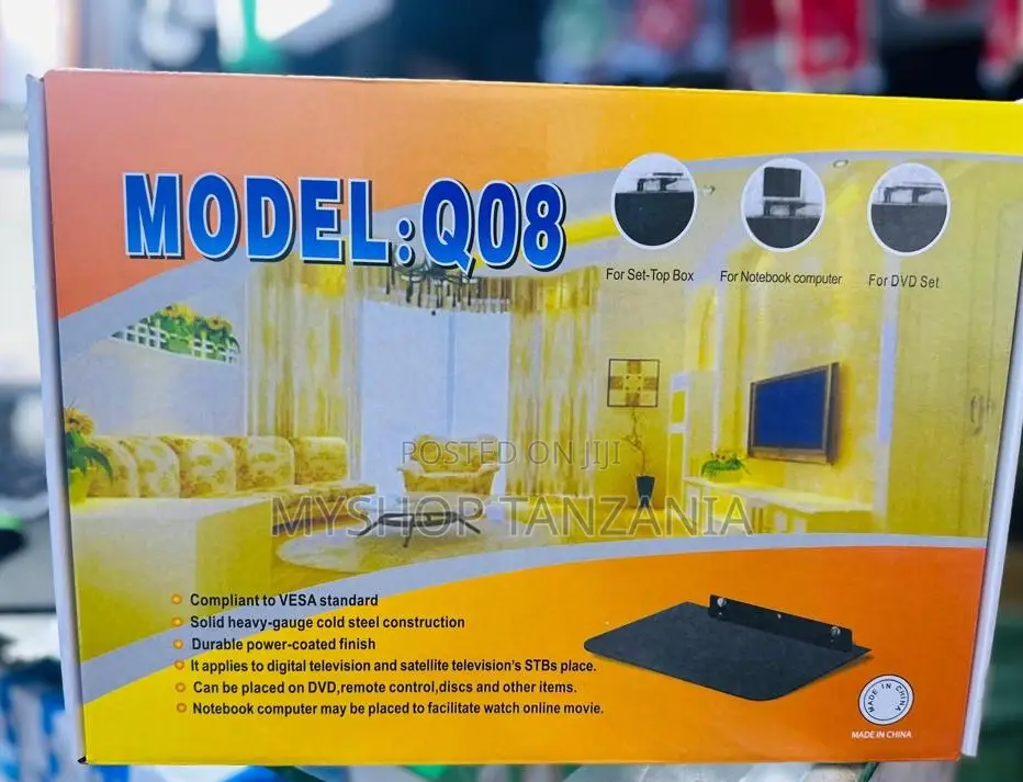 Stendi Ya King'amuzi | Decoder DVD Player Stand Bracket