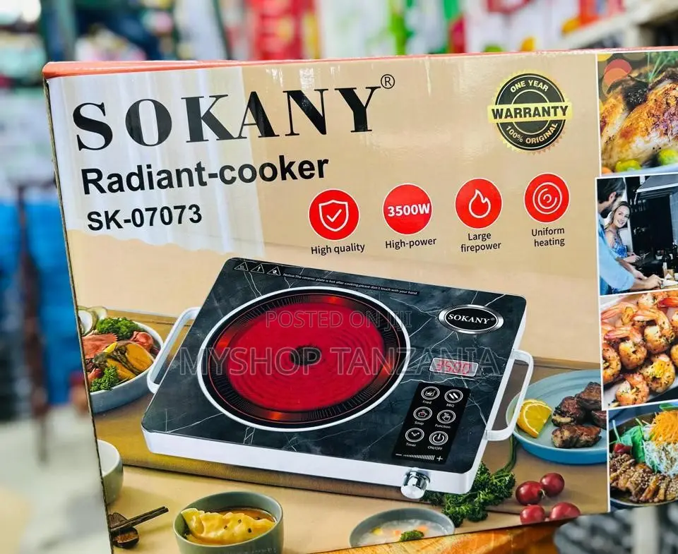 Sokany Radiant Electrical Single Burner Cooker