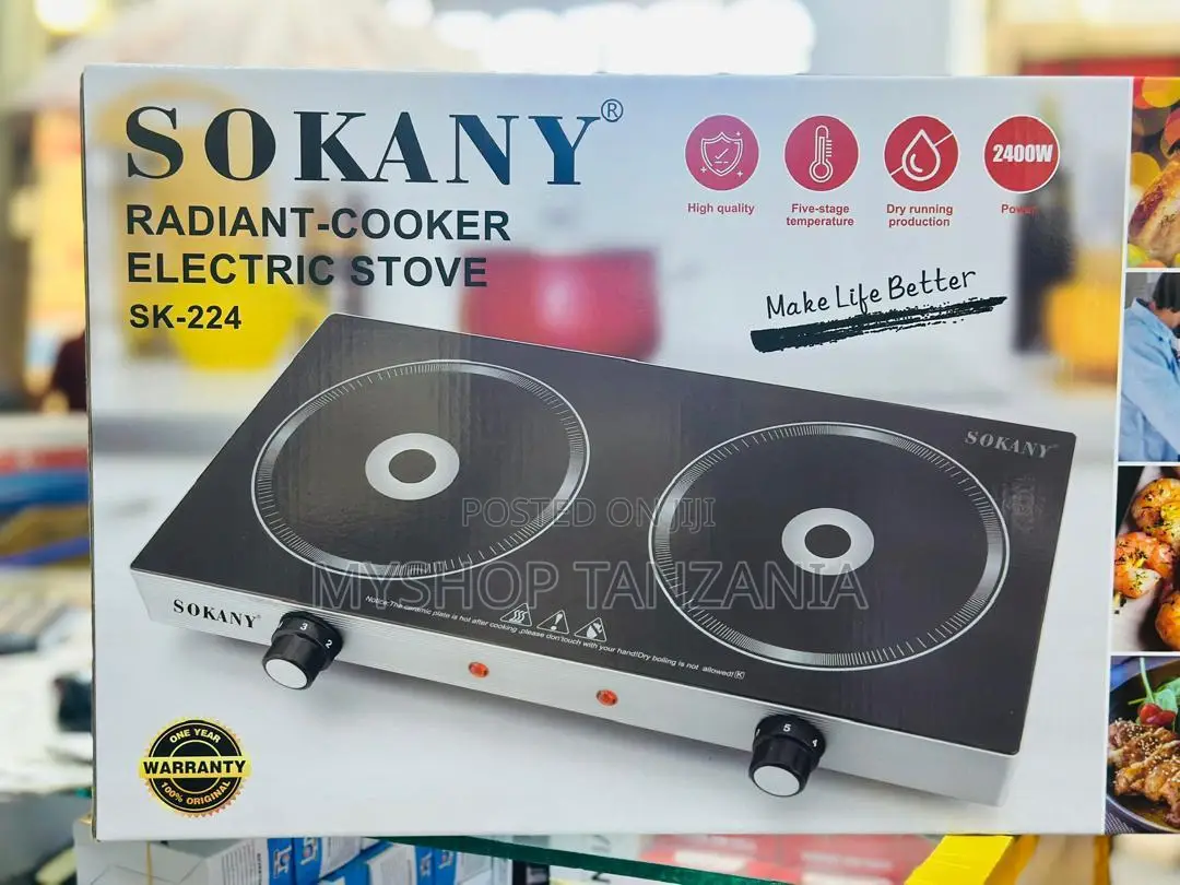 Radiant Cooker Electrical Stove-2 Burners