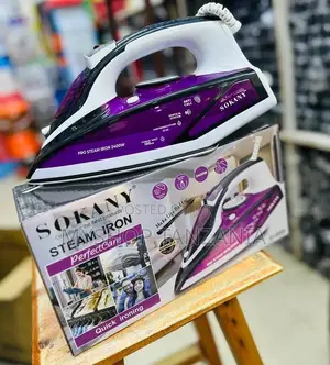 Sokany Steam Iron-Blue