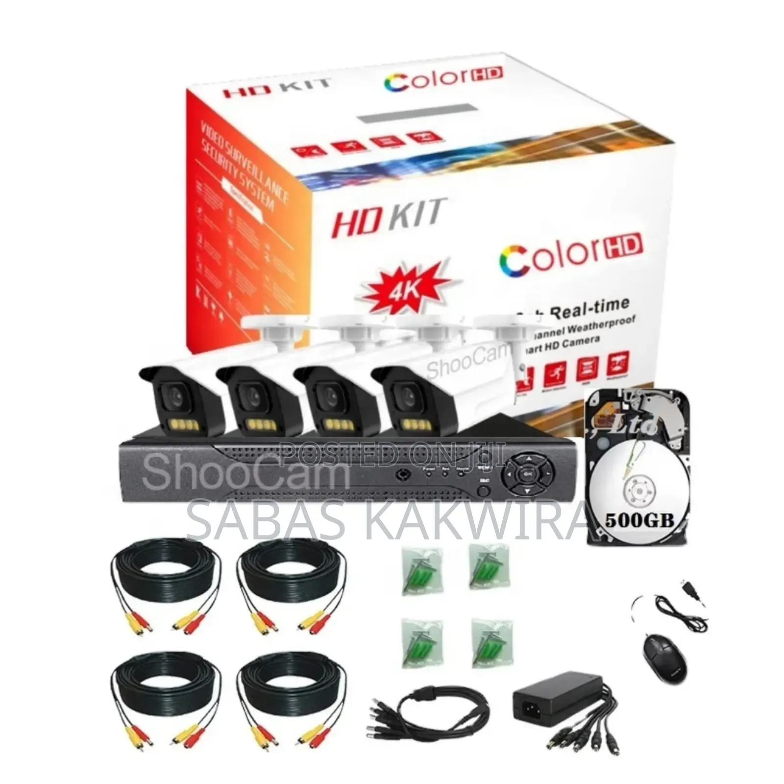 CCTV Camera Smart 4channel