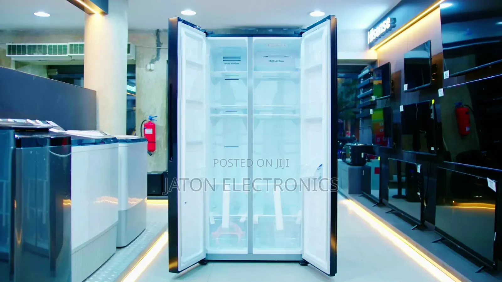 Hisense Side by Side Fridge 428l