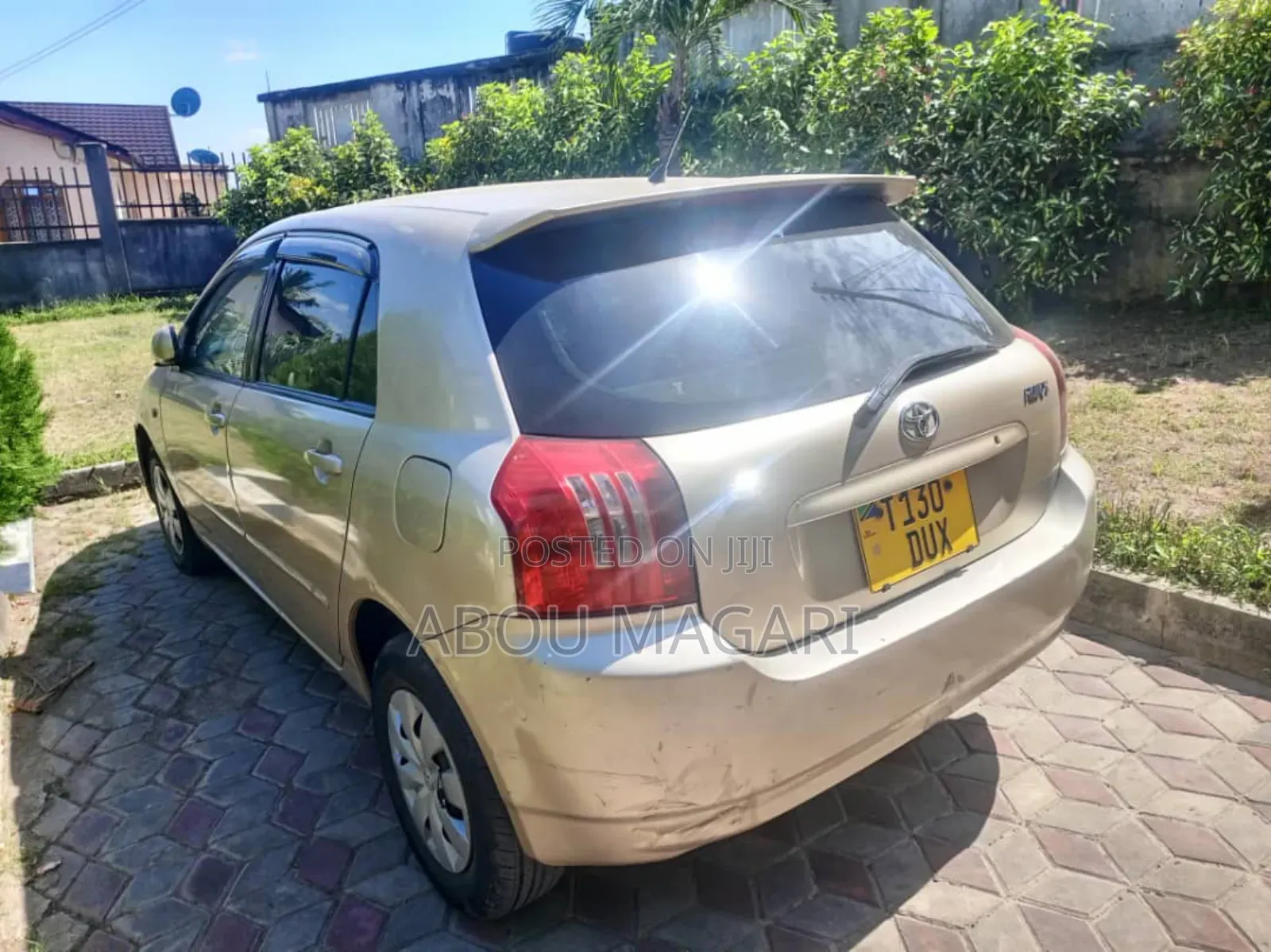 Toyota Allex 2004 Gold