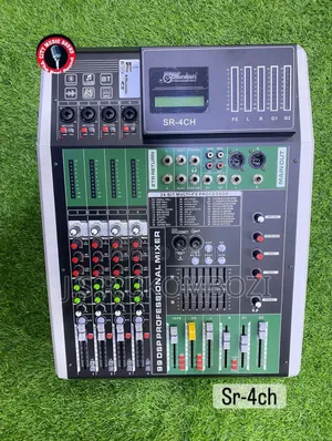 Sr 4ch Power Mixer Njia4
Watts600
 Equalizer