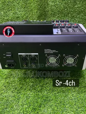 Sr 4ch Power Mixer Njia4
Watts600
 Equalizer