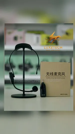 Wireless Microphone System Suitable for Live Events
