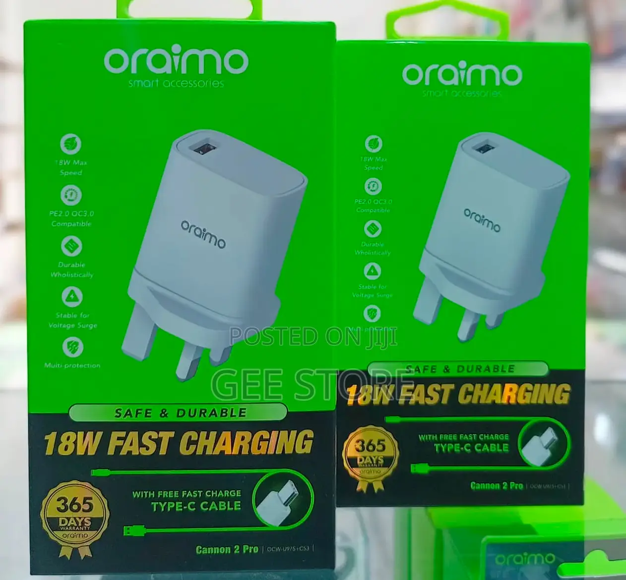 Oraimo 18watts Charger