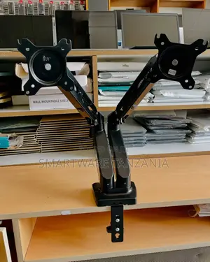 Dual Monitor Stand - Full Adjustable Monitor Desk Mount Arm