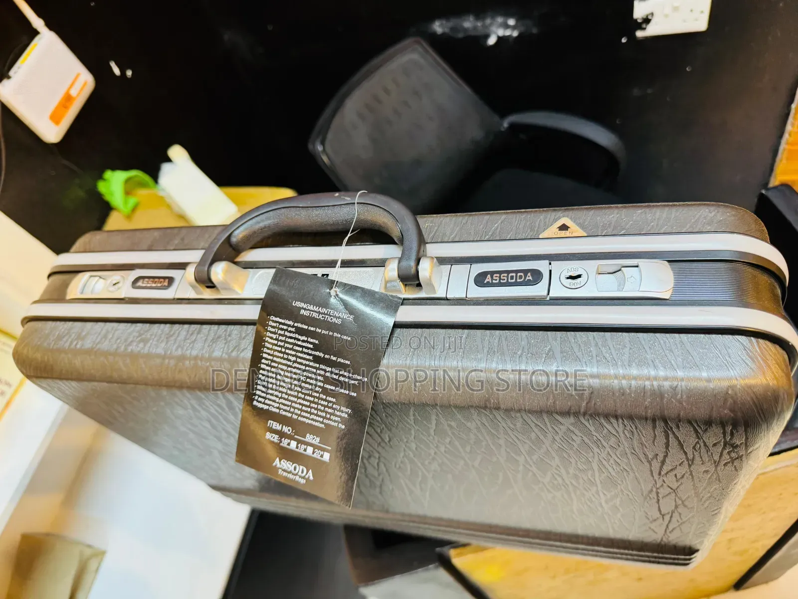 Small Size Briefcase Black